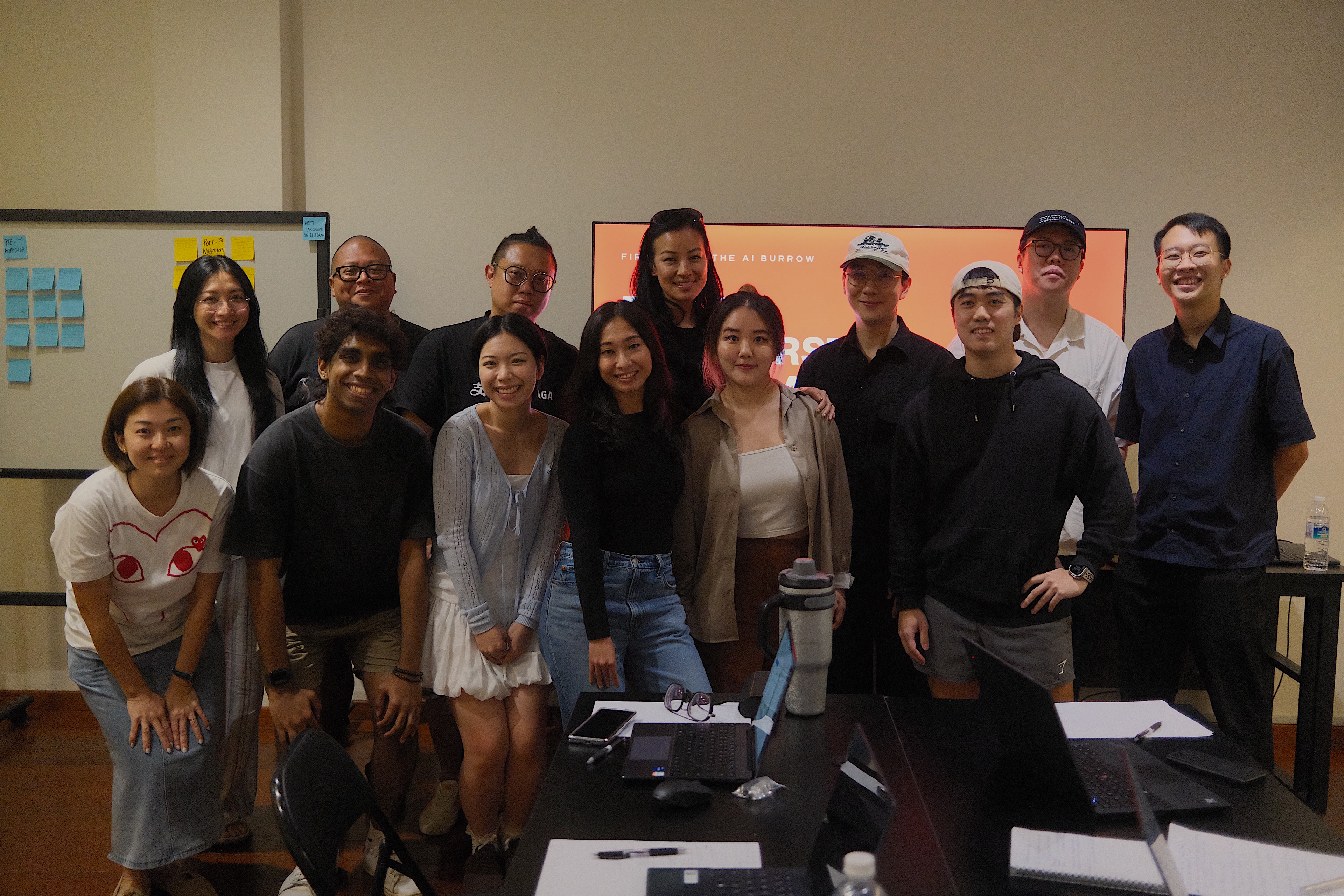 Workshop #03 cohort group photo — Build Your First OpenClaw AI Employee, May 2026